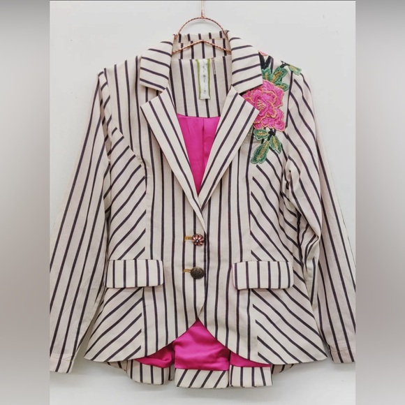 ARATTA Derby Princess Stripe Blazer - Picture 9 of 16